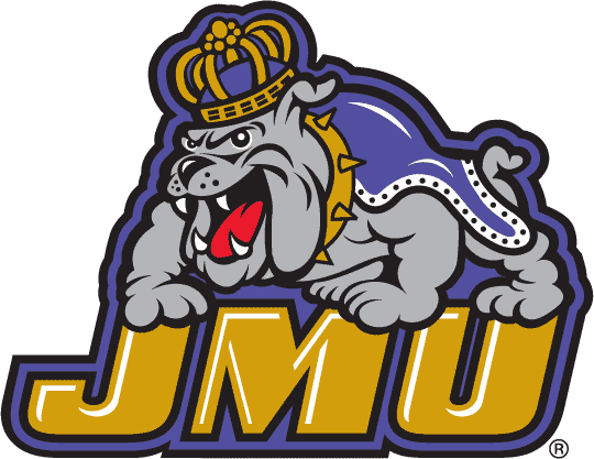 James Madison Dukes 2002-Pres Secondary Logo v3 diy DTF decal sticker